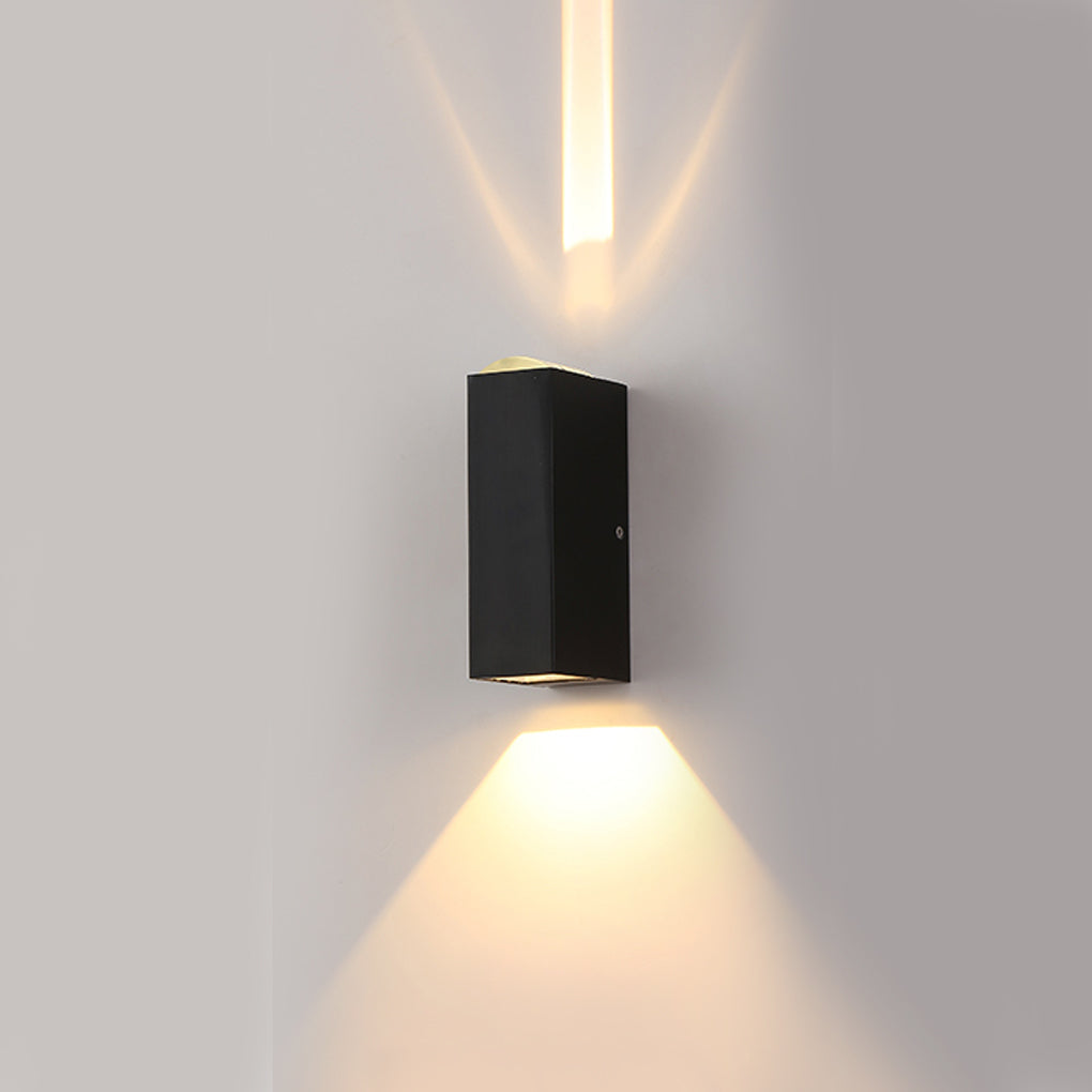 Modern Dual-Beam Outdoor Wall Sconce with IP65 Waterproof Design | Stylish Exterior Wall Lights for Enhanced Architectural Illumination 0